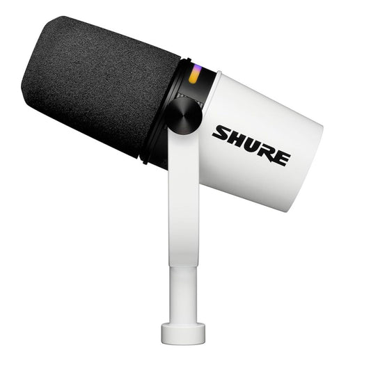 Shure MV7+(Microphone dynamique hybride USB/XLR pour podcast & streaming)